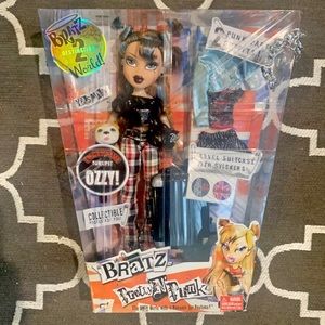 BRATZ Pretty N’ Punk YASMIN Doll,PunkPet Ozzy NRFB